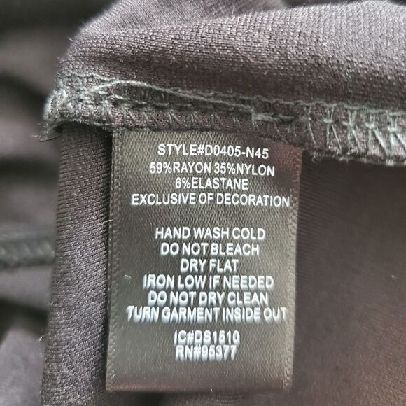 Sanctuary Women's Sleeveless Halter Dress With Clear Embellishments Size XS - Picture 6 of 6